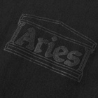 Aries Premium Temple Crew Sweat in Black
