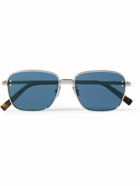 Dior Eyewear - CD Diamond S4U D-Frame Silver-Tone and Tortoiseshell Acetate Sunglasses