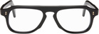 Cutler and Gross Black GR14 Aviator Optical Glasses
