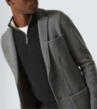 Arch4 Mr Poole wool and cashmere cardigan