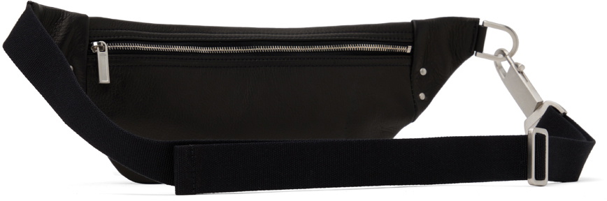Rick Owens Black Porterville Geo Bumbag Pouch Rick Owens