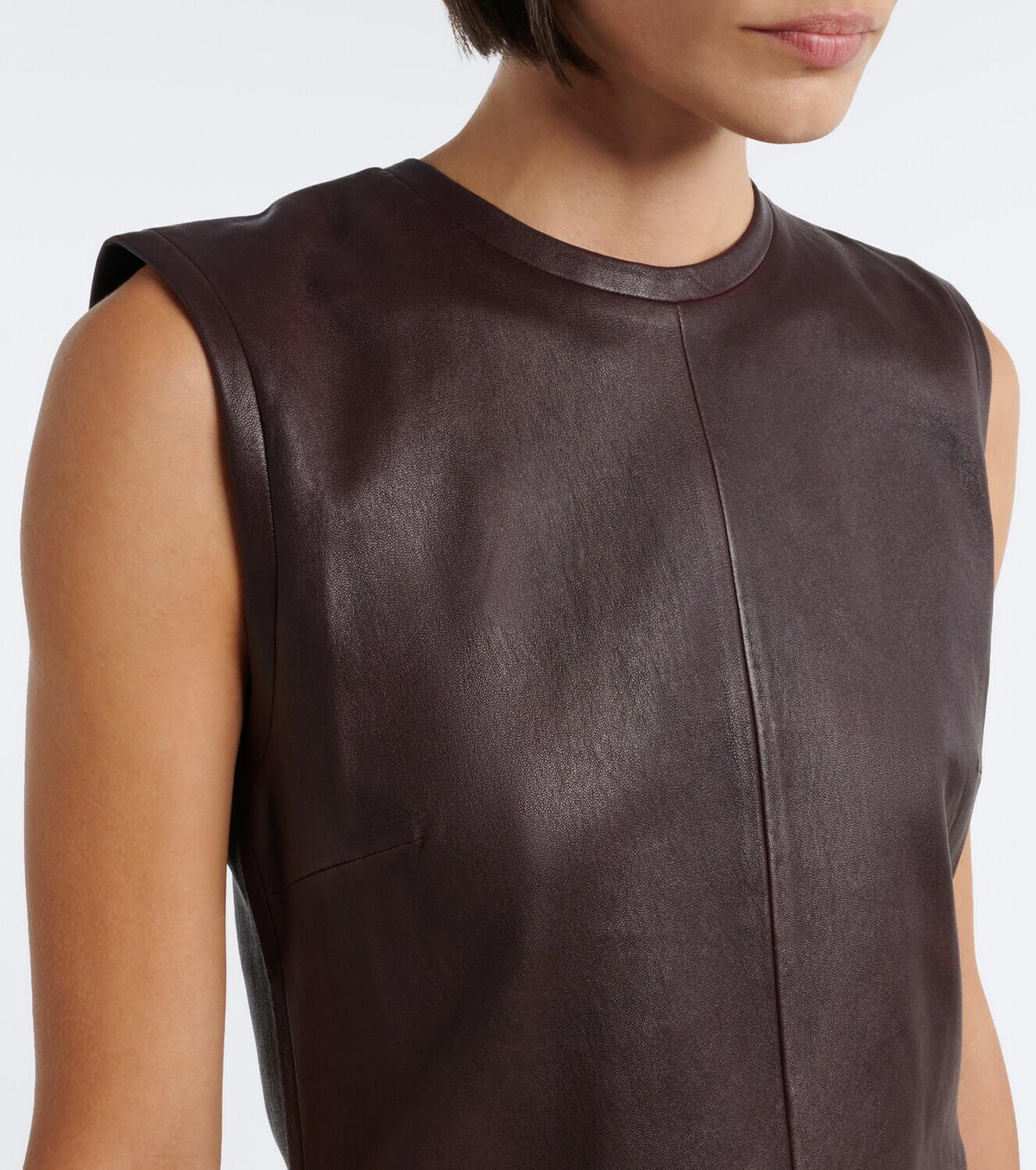 Stouls Dollie leather minidress
