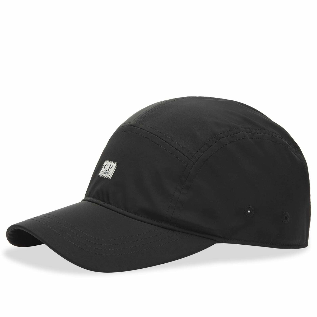 C.P. Company Men's Chrome-R Cap in Black 