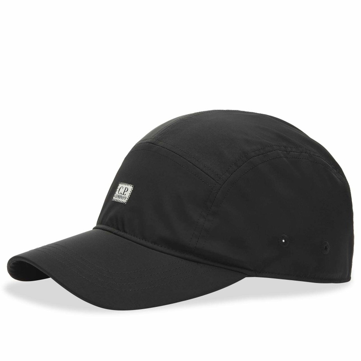 Photo: C.P. Company Men's Chrome-R Cap in Black 