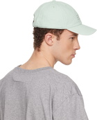 MM6 Maison Margiela Green Embroidered Logo Cap