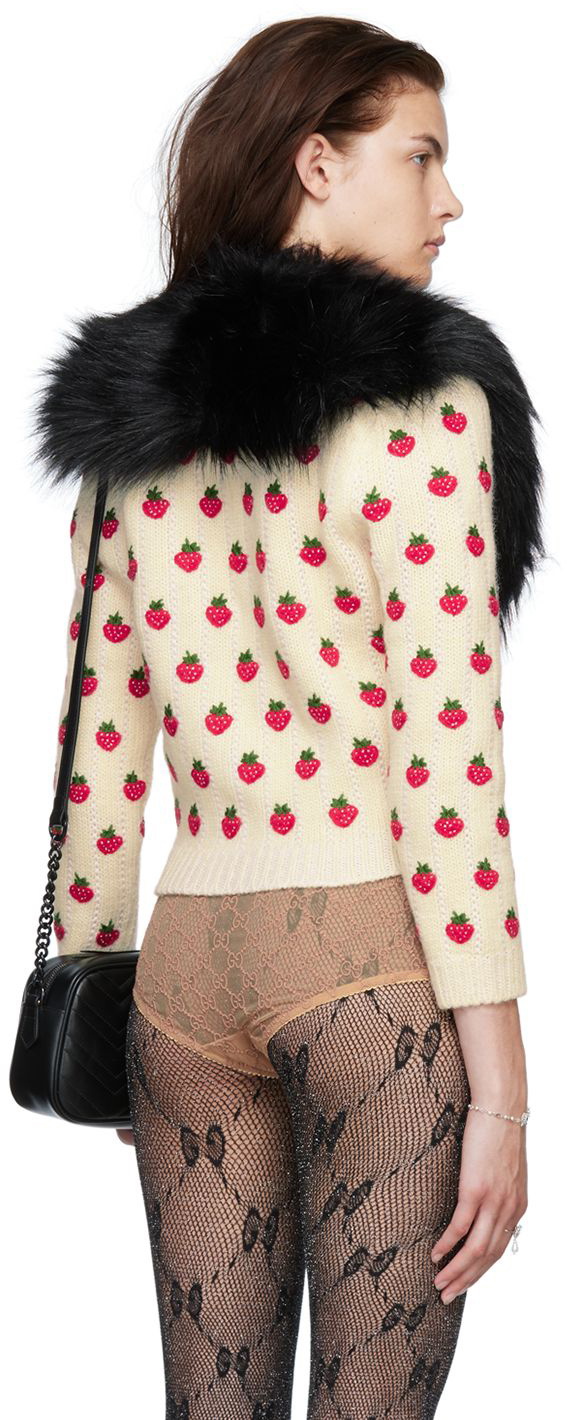 Gucci 2024 strawberry sweater