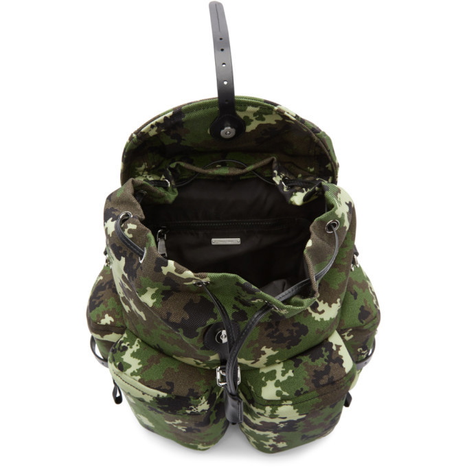 Backpack Miu Miu Green in Synthetic - 36178508