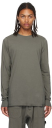 Rick Owens DRKSHDW Gray Level Long Sleeve T-Shirt