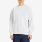 Dime Men's Classic Small Logo Sweatshirt in Ash