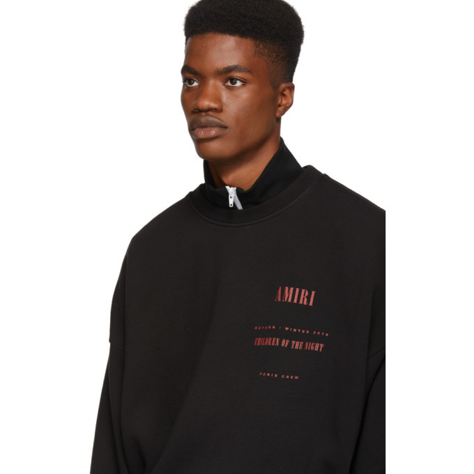 Amiri Black Children of the Night Sweatshirt Amiri