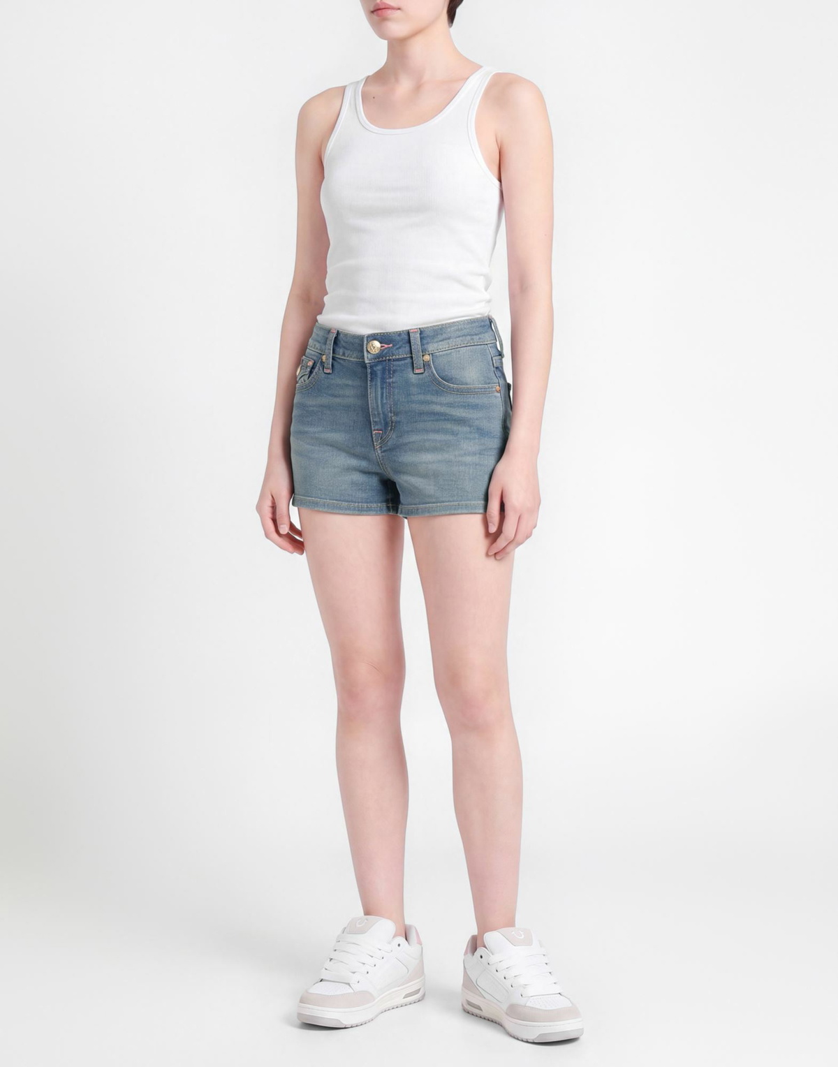 True Religion Womens Denim shorts in Blue
