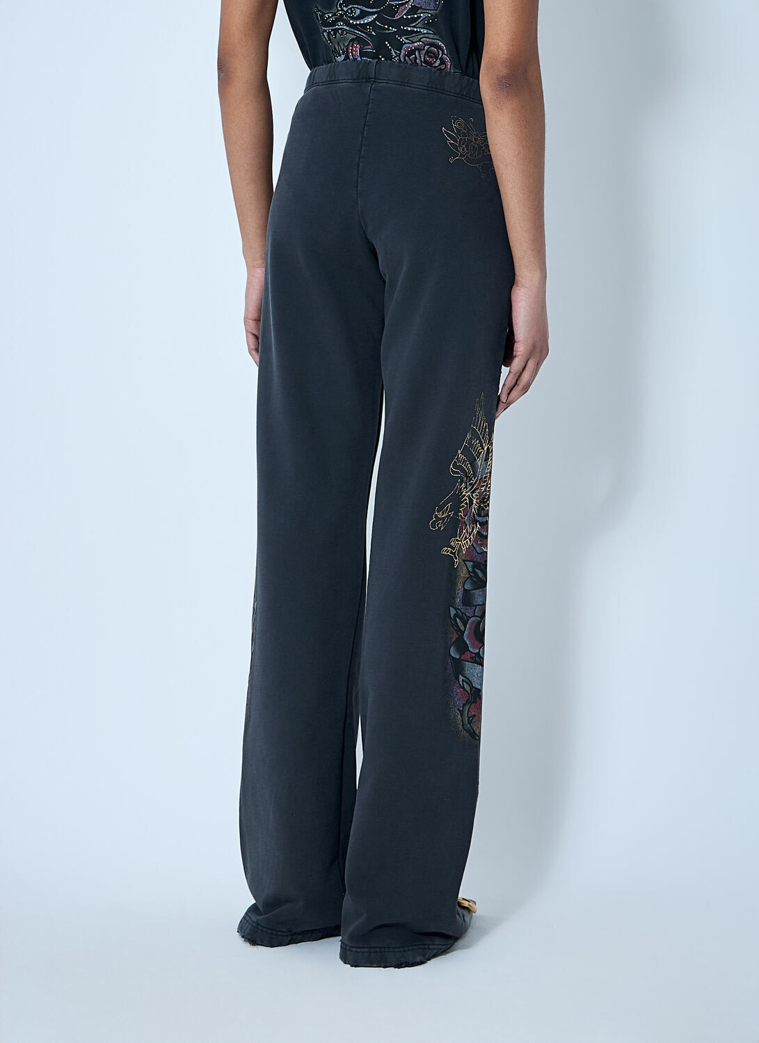 Balenciaga Tacky Tattoo Flared Track Pants