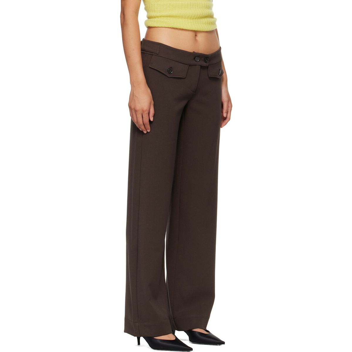 Gimaguas Brown Pili Trousers