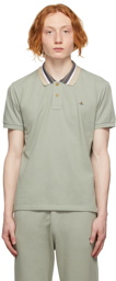 Vivienne Westwood Green Classic Stripe Polo