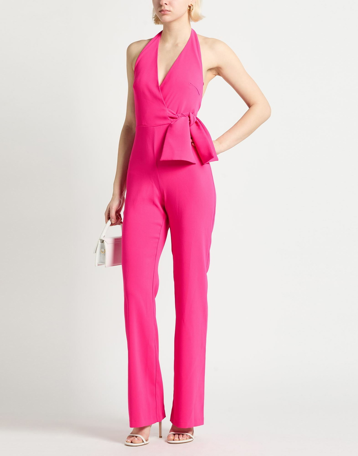 Pinko Womens Jumpsuit Fuchsia