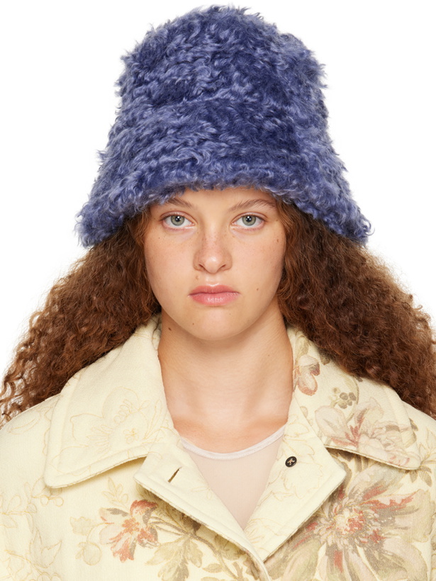 Photo: Dries Van Noten Blue Guilia Bucket Hat