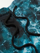 Vilebrequin - Moorise Straight-Leg Mid-Length Printed Recycled Swim Shorts - Blue