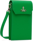 Vivienne Westwood Green Phone Pouch