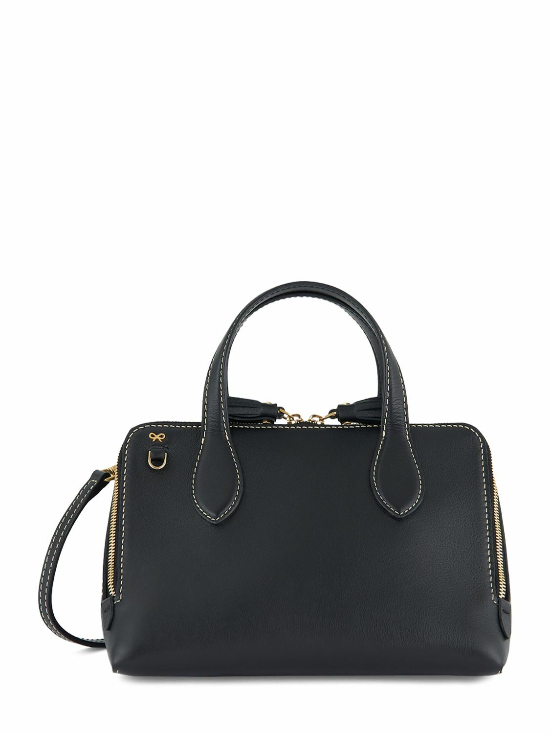 ANYA HINDMARCH - The Small Wedge Leather Top Handle Bag Anya Hindmarch