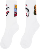 BAPE White Shark Socks