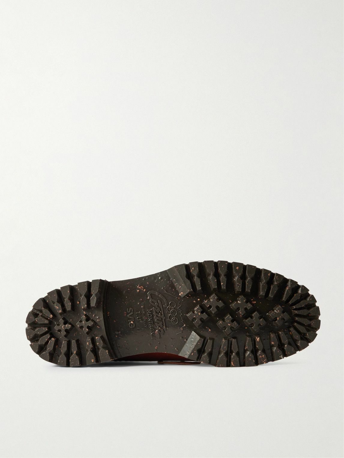 Yuketen - Kiltie Fringed Leather Brogues - Brown