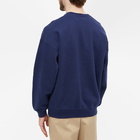 Neighborhood Men's Solid Crew Sweat in Navy