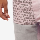 The Future Is On Mars Men's Corduroy Patchwork Short in Galactic Grey/Purple