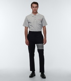 Thom Browne Cotton piqué polo shirt