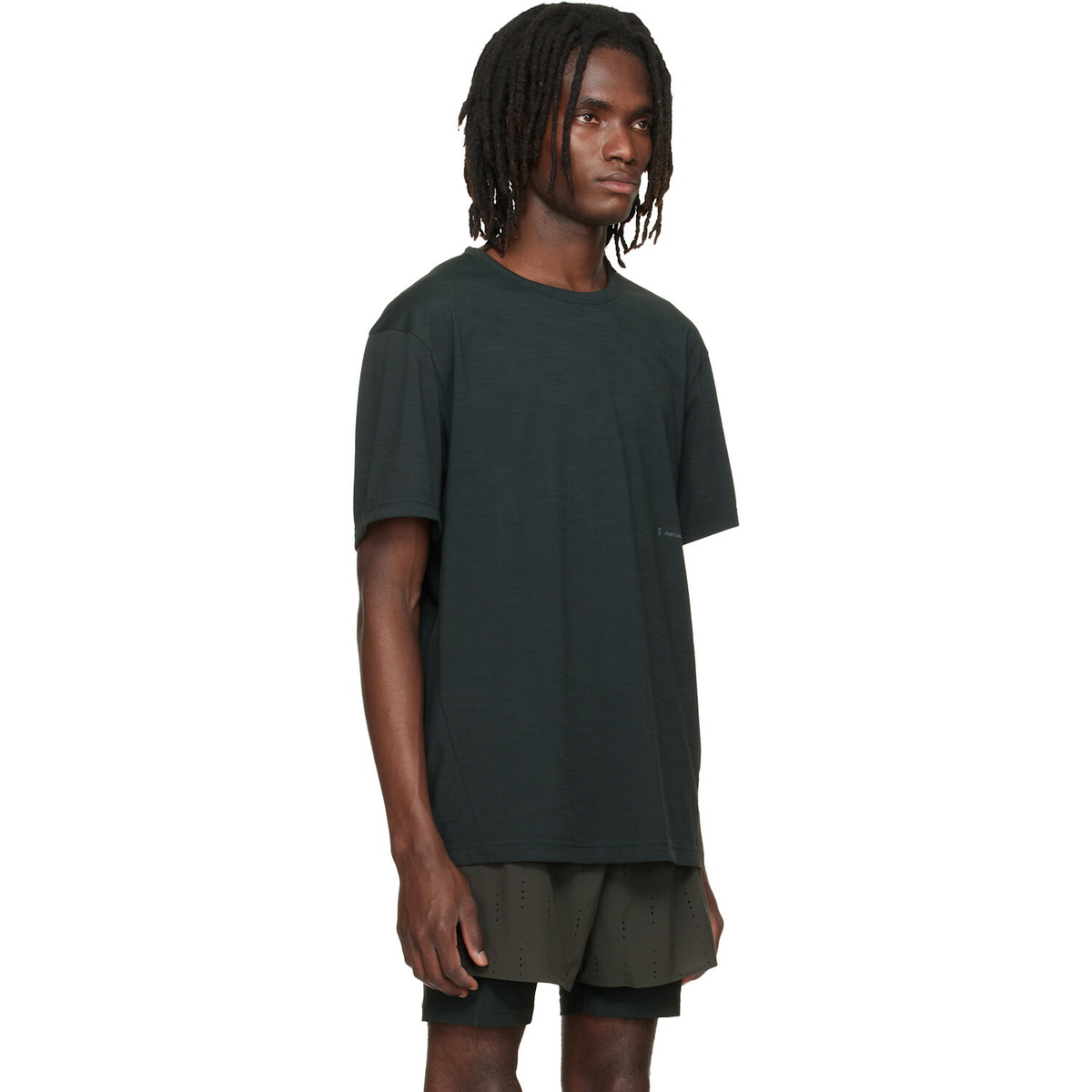 POST ARCHIVE FACTION (PAF) Black On Edition Running T-shirt