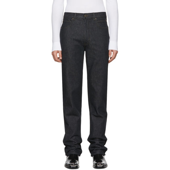 Photo: Calvin Klein 205W39NYC Black Oversized Jeans 