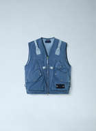 Stone Island Denim Multi-Pocket Vest