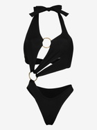 Louisa Ballou Sex Wax Halterneck Cutout Swimsuit