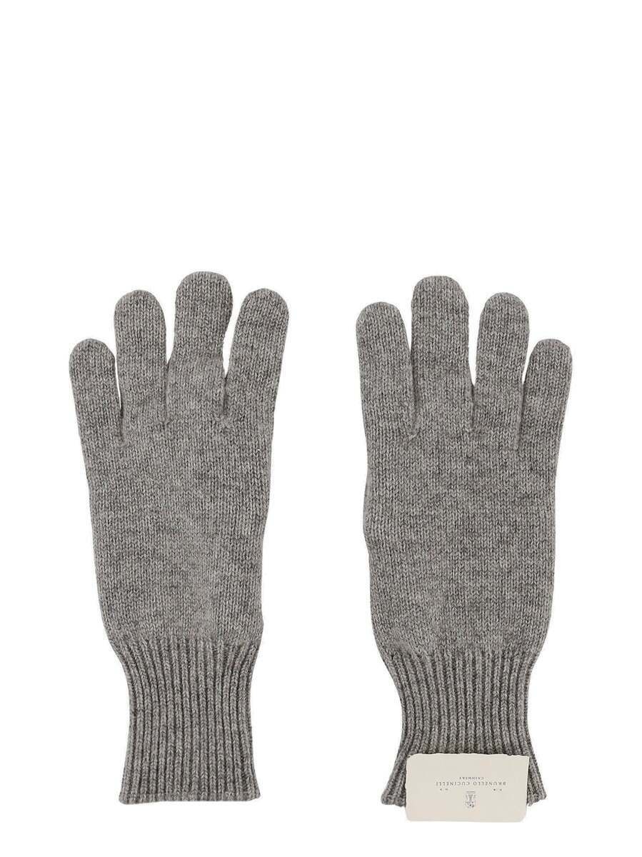 Photo: Brunello Cucinelli   Gloves Grey   Mens