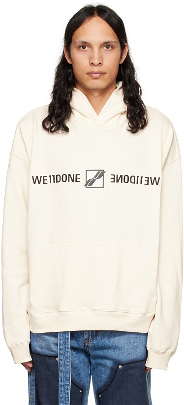 Photo: We11done Off-White Bonded Hoodie