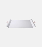 Natalia Criado Embellished silver-plated decorative tray