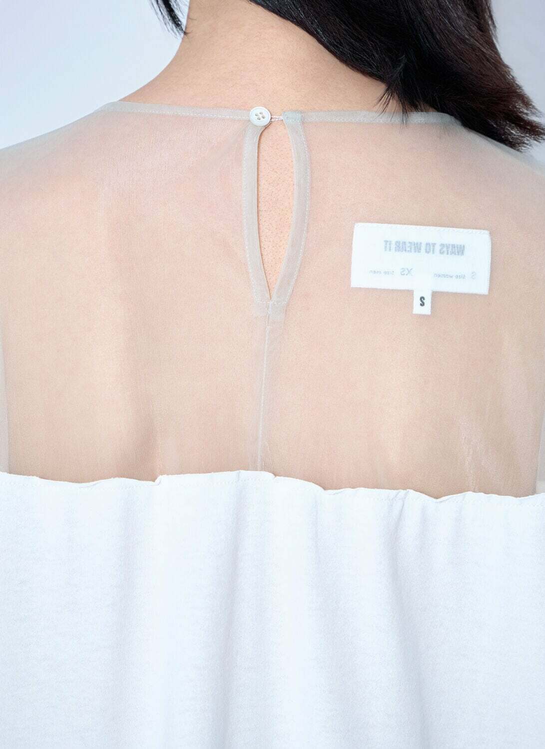 MM6 Maison Margiela Long Sleeve Heavy Cotton Jersey Tee