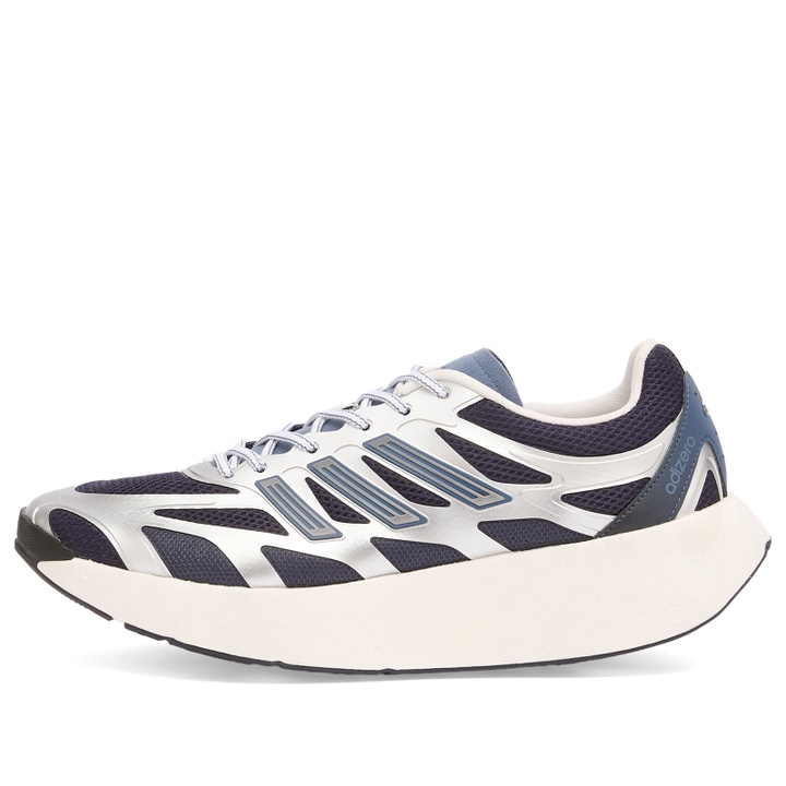Photo: Adidas Adizero Aruku Sneaker in Silver/Legend Ink/Preloved Ink