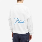 Rhude Men's Towel Rugby Shirt in White
