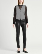 Helmut Lang Womens Tailored Vest in Grey