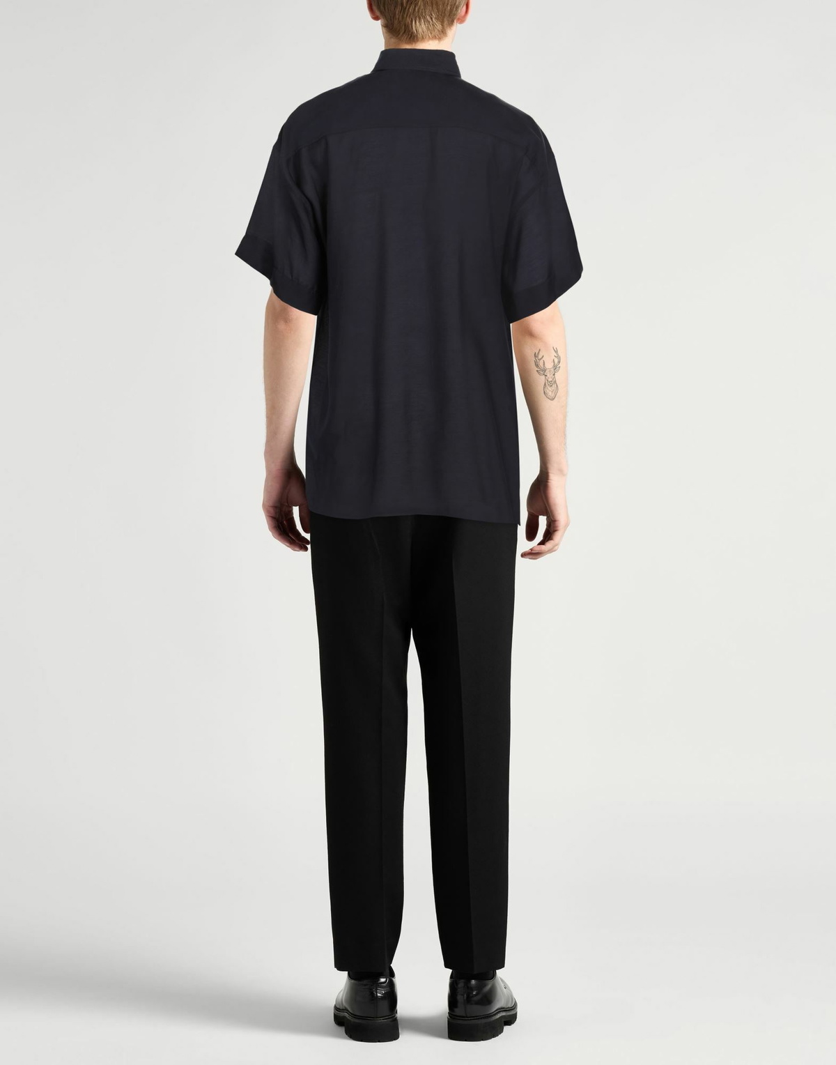 Giorgio Armani Mens Shirt in Navy
