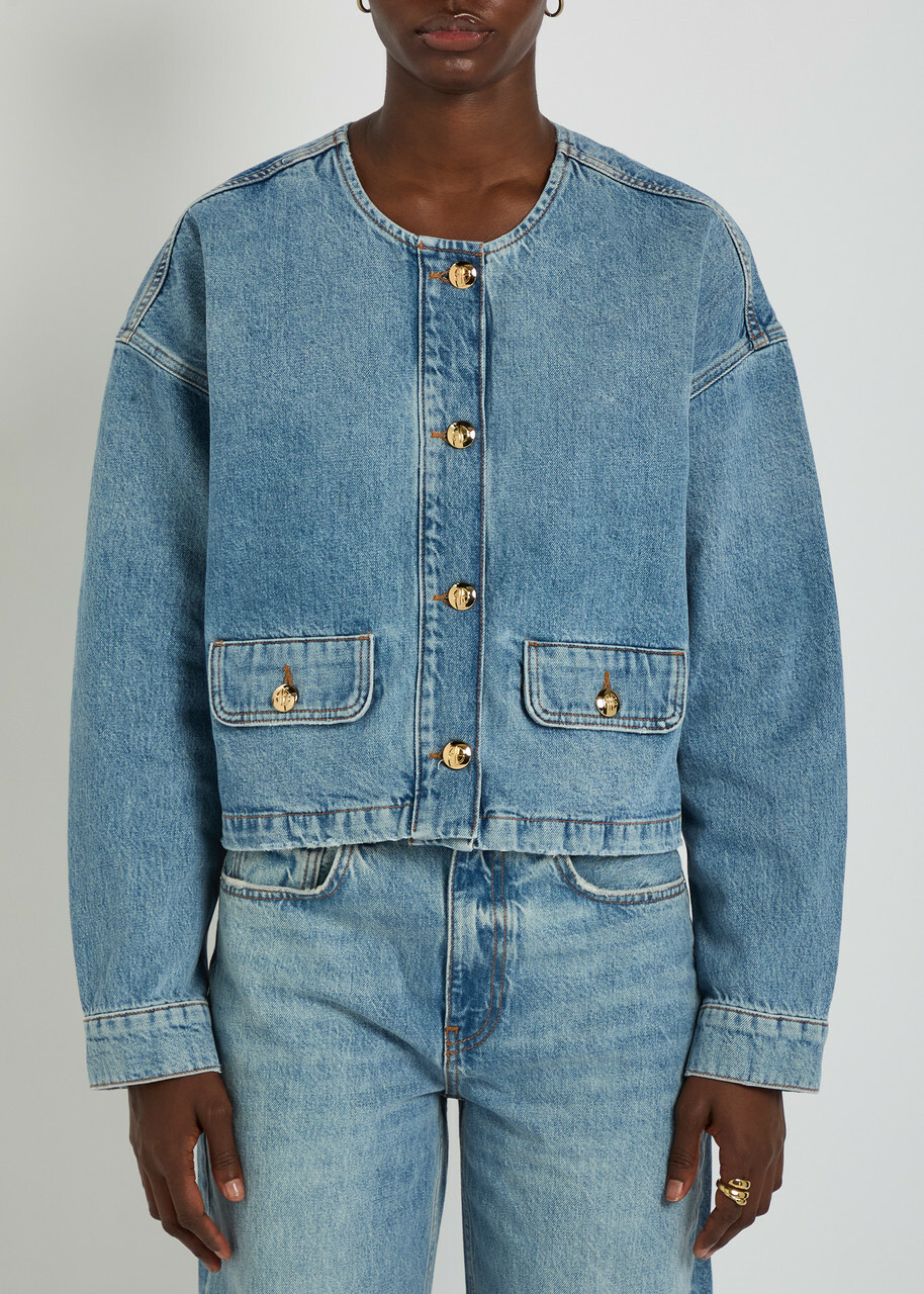 Anine Bing Blanche Denim Jacket