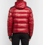 Moncler Grenoble - Hintertux Quilted Hooded Down Ski Jacket - Men - Red