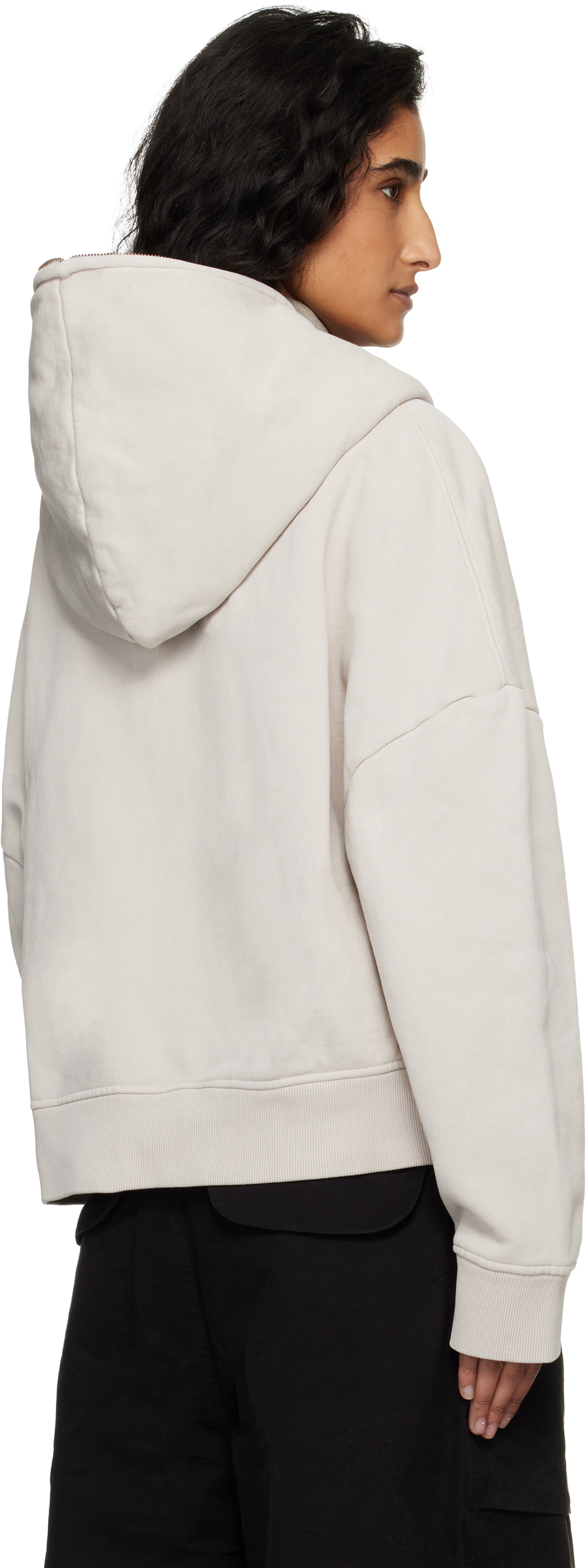 Entire Studios Off-White Eternal Zip Hoodie