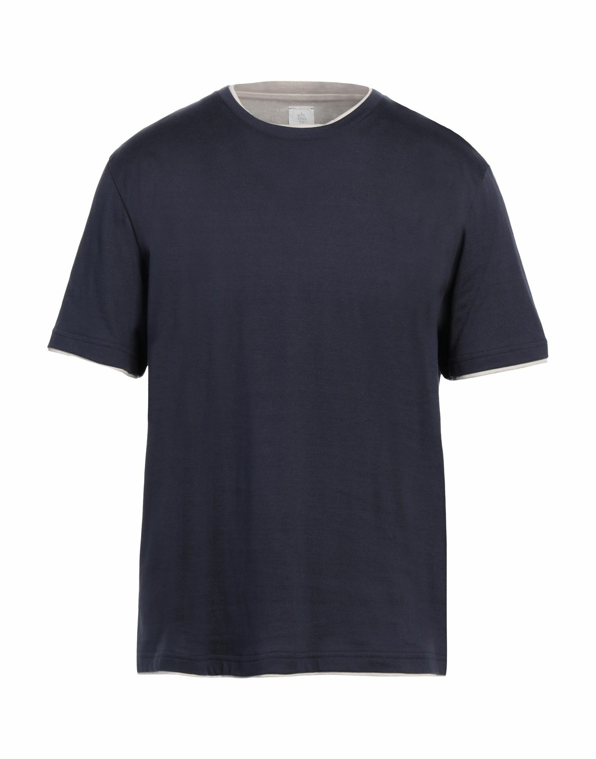 Eleventy Mens T-shirt in Navy
