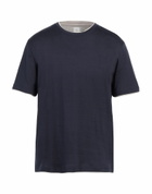 Eleventy Mens T-shirt in Navy