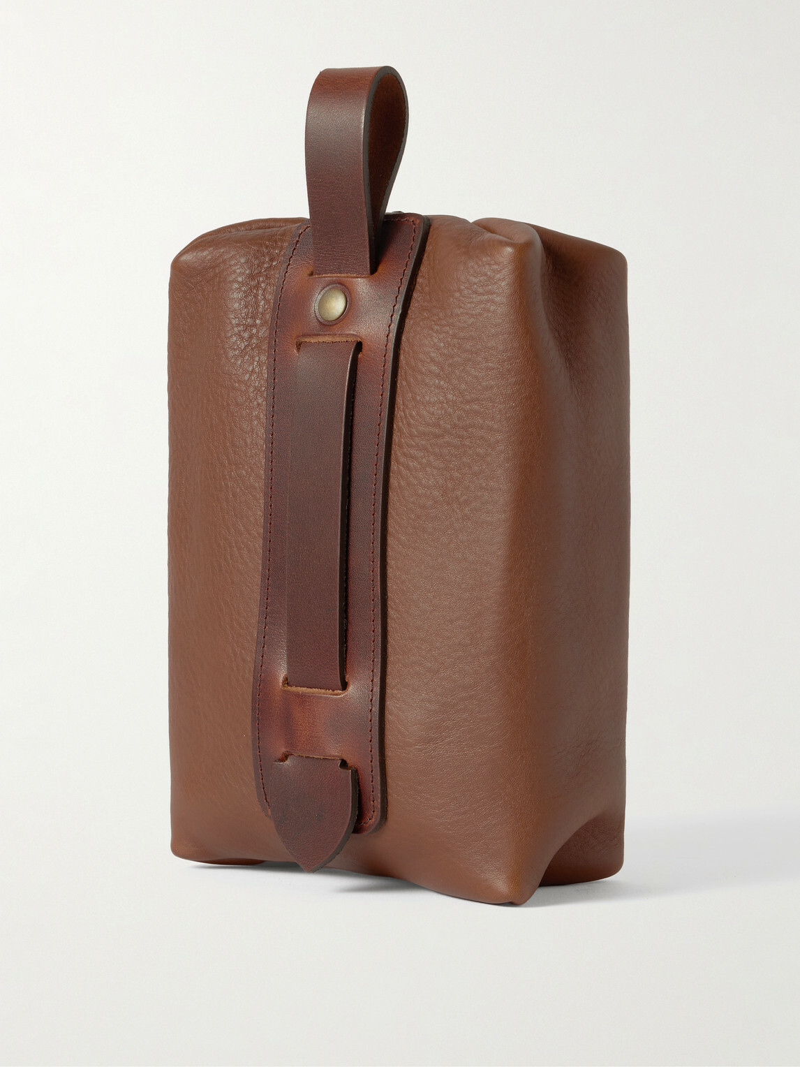 Bleu de Chauffe - Zazou Full-Grain Leather Wash Bag