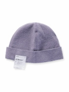 Satisfy - Logo-Appliquéd FuzzMerino™ Beanie