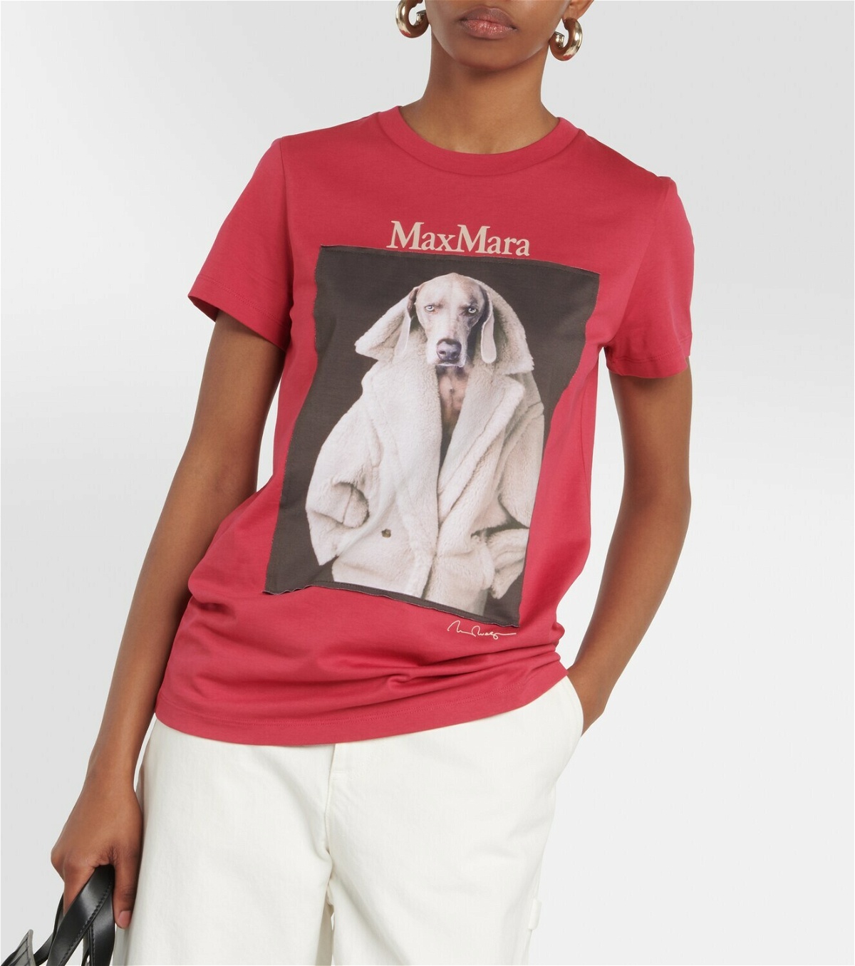 Max Mara Valido cotton jersey T-shirt Max Mara
