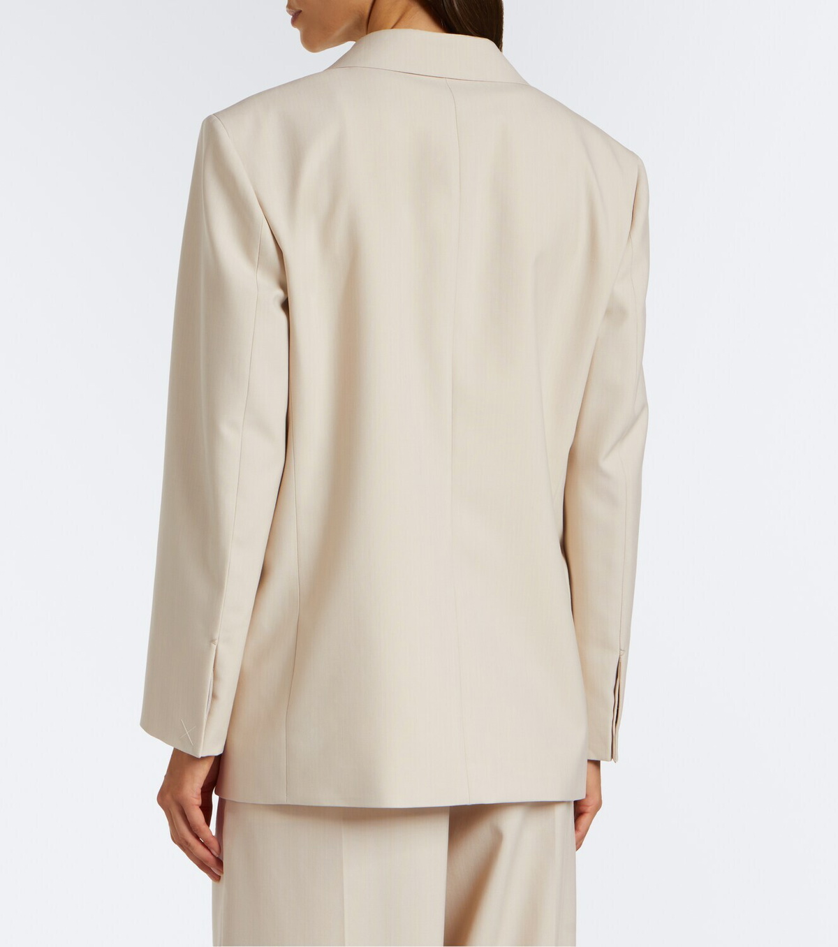 Bottega Veneta Striped wool and cotton blazer