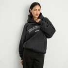 TALA Women's Oversized Active Logo Hooded Sweatshirt in Vintage Black